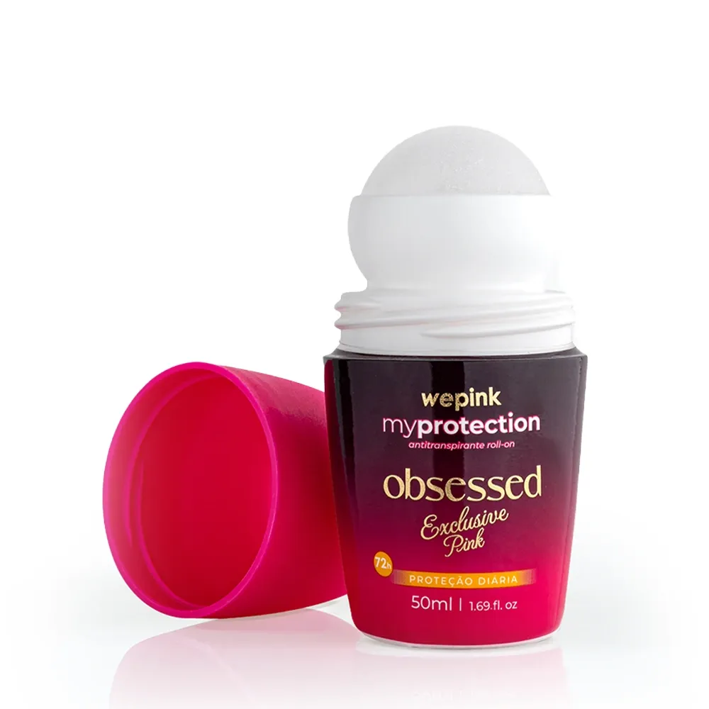Desodorante Antitranspirante Roll-on MyProtection Obsessed Exclusive Pink 50ml